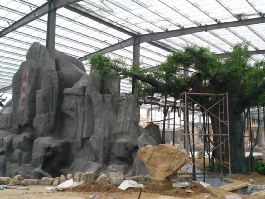 點擊查看詳細信息<br>標題：塑石假山側面 閱讀次數：2064